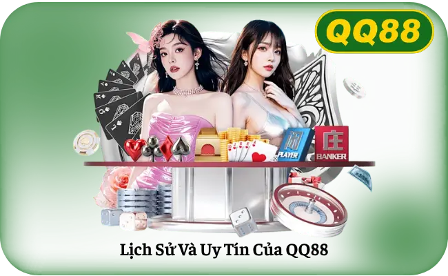 Khu vực giới thiệu lịch sử và thông tin QQ88 trên website