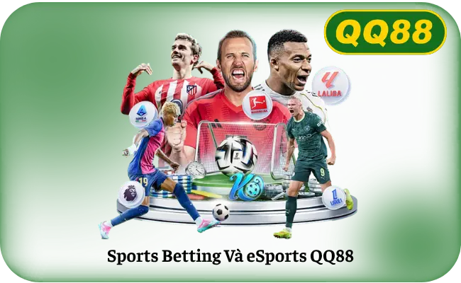 Danh mục thể thao và esports đang được giới thiệu trên QQ88